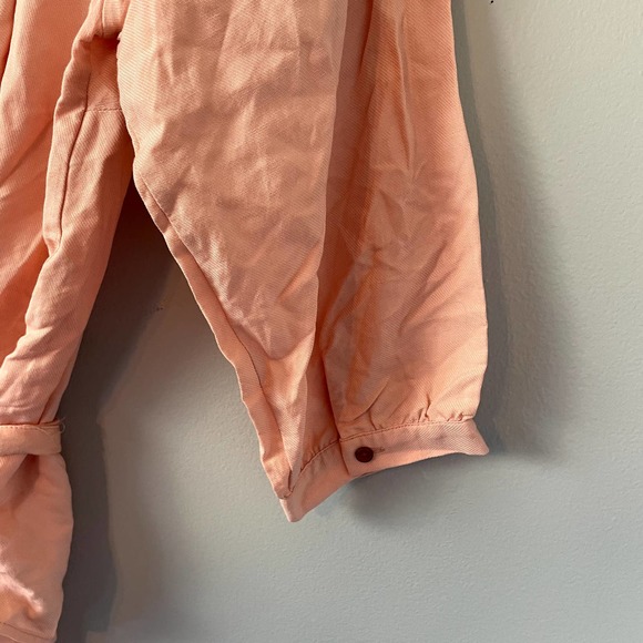 NWT Anthropologie Maeve Alanis Belted Button Top Shirt Blouse Women's Size 4 - Picture 11 of 16